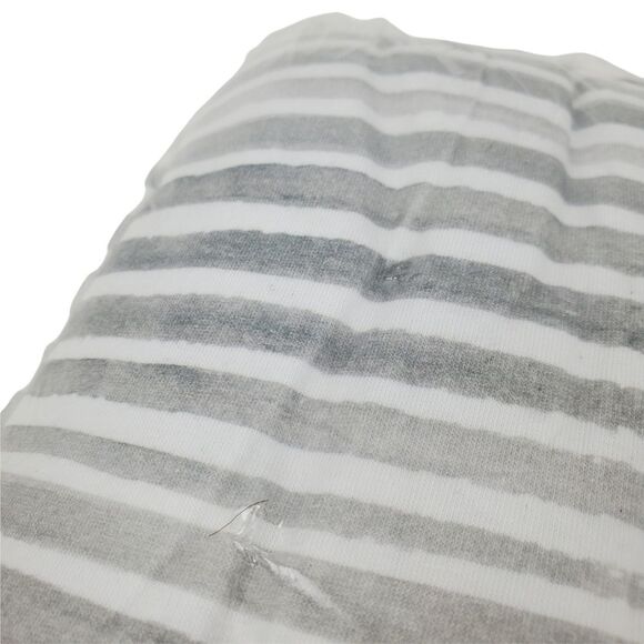 OILO Stone Baby Bedding Blanket Striped Soft Crib Skirt Sheet 3 Piece Set New - Picture 5 of 7